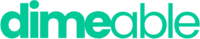 dimeable dark logo