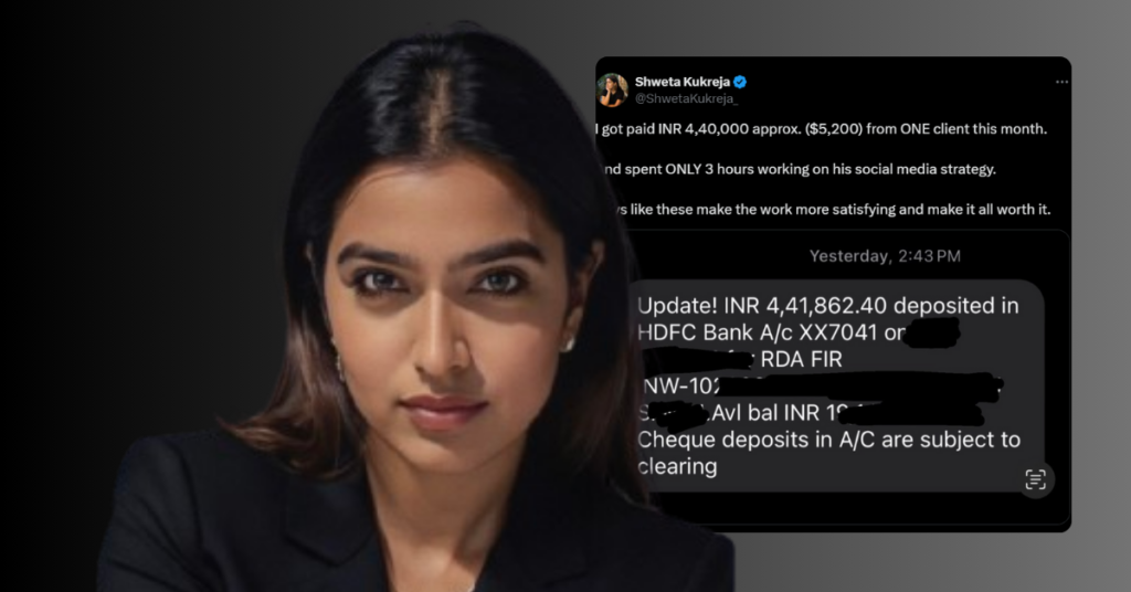 This Woman Earns ₹4.4 Lakh in Just 3 Hours—Here’s How!